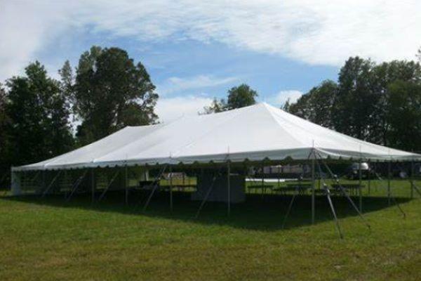 40' x 80' pole tent - sectional